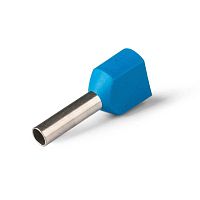 Наконечник штыревой втулочный изолированный двойной КВТ НШВИ(2) 2.5-10 картинка 